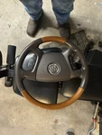 2008 - 2017 Buick Enclave Oem Leather & Wood Grain Steering Wheel Brown Used. Fixed Price $115.00.