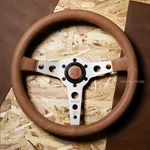 Momo Prototipo Tobacco Heritage Steering Wheel 350MM Brown Leather. Fixed Price $299.00.