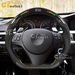 Real Carbon Fiber Led Steering Wheel For Bmw E90 E92 E93 328I 335I 2005-2011 Ssg. Fixed Price $499.00.