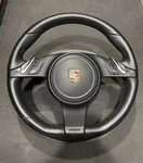 2010-2016 Porsche 970 Pdk Panamera Cayenne Leather Steering Black Wheel. Fixed Price $402.00.