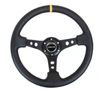 Nrg (RST-006BK-Y) Reinforced Steering Wheel (350MM / 3IN. Deep) Blk. Fixed Price $145.67.