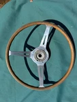 Jaguar Typ Wood Steering Wheel 41CM -16 Inc. Fixed Price $250.00.
