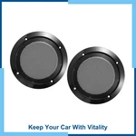 PACK(2) 4 Car Audio Speaker Cover Mesh Woofer Horn Guard Circle Grille. Fixed Price $22.32.