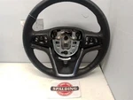 Black Leather Steering Wheel W/buttons From 2014 Chevrolet Volt Oem 10236749. Fixed Price $69.69.