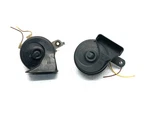 03 - 06 Mercedes E320 High Low Horns W/ Bracket Holder Oem Pair Set. Fixed Price $65.00.