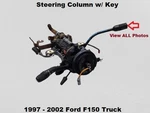 F75C-3C529-AA 1997 1998 1999 2000 2001 2002 Ford F150 Steering Column W/ Key Oem. Fixed Price $199.00.