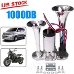12V/TRUCK Train Air Horns Dual Trumpets Super Loud Electric Car 600DB. Fixed Price $29.49.