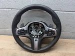 Bmw M550I 540 530 G30 Oem 17-20 Front M/ Sport Steering Wheel Black Leather. Fixed Price $293.25.
