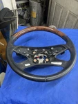 2009-2012 Mercedes GL450 X164 Woodgrain / Black Leather Steering Wheel Paddles. Fixed Price $150.00.