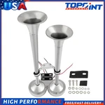 Train Air Horn Trumpet Electric Dual Marine Grade 304 Stainless Steel Boat Ship. Fixed Price $63.63.
