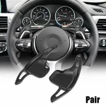 Pair Black Steering Wheel Paddle Shifter Extend Cover For Bmw 435I 220I. Fixed Price $31.99.