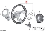 Genuine Mini Cooper One F54 F55 F56 Sport Steering Wheel Leather 32305A0C813. Fixed Price $759.05.