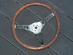Vintage Superior Industries "the 500" Walnut Steering Wheel - Ultra Rare. Fixed Price $199.00.