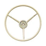 New White Steering Wheel 1957 T-bird Thunderbird. Fixed Price $325.00.
