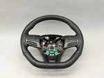2015-2023 Dodge Charger Scat Pack Black Leather Steering Wheel Flat Bottom 19K. Fixed Price $399.99.