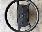 Mercedes Benz W126 Complete Steering Wheel 1264640517 W/ Horn Poor Condition. Fixed Price $125.00.
