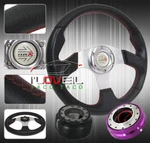 320MM Interior Steering Wheel Combo+quick Release+hub Adapter+horn Button. Fixed Price $51.99.