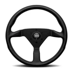 Momo Motorsport Montecarlo Steering Wheel Black Leather 350MM MCL35BK1B. Fixed Price $237.00.