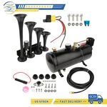 Fits For Car Truck 0.8 Gallon Air Tank 150 Psi 12 Volt Compressor 4 Trumpets. Fixed Price $111.42.