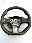 Subaru Wrx Sti Real Carbon Perforated Leather Steering Wheel. Fixed Price $52.50.