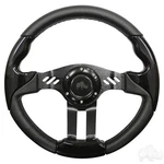 Red Hawk Rhox Aviator 5 Steering Wheel 13 Inch Black Grip For And Golf Cart. Fixed Price $145.82.