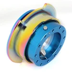 Nrg Aluminum Steering Wheel Quick Release Kit Gen 2.5 Blue Body/neo Chrome. Fixed Price $156.00.
