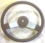 Chevy Chevette Steering Wheel 2 Spoke ? Camaro Tan Horn Button. Fixed Price $99.00.