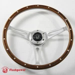 13" Classic Laminated Wood Steering Wheel Horn Button Mga Mgb Midget. Fixed Price $156.00.