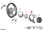 Genuine Bmw M2 M3 G80 G81 Decorative Trim Sport Steering Wheel 32307908505. Fixed Price $476.91.