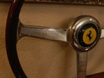 Ferrari 250 Gt Wood Steering Wheel Nardi & C Vintage + Hub Nos. Fixed Price $5200.00.