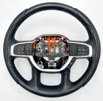 2019-2026 Ram 1500 5TH Gen Black Heated Leather Steering Wheel 5YK683X7AG Oem. Fixed Price $350.00.