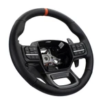 Ford Racing Black Leather Raptor Steering Wheel With Orange F-150 2021-2024. Fixed Price $504.99.