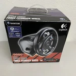 Logitech Speed Force Racing/steering Wheel Nintendo Gamecube Complete Box Cib. Fixed Price $179.99.