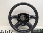 Oem 2012 Audi Q5 2.0L Steering Wheel Leather 4 Spoke Multifunction Switch. Fixed Price $179.99.