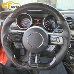 Hydro Dip Carbon Fiber Steering Wheel Fit 2018+ Ford Mustang Gt Black Stitch. Fixed Price $199.00.