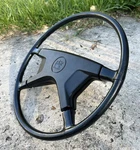 1973-1979 Volkswagen Vw Super Beetle Oem Black Wolfsburg Steering Wheel. Fixed Price $215.00.