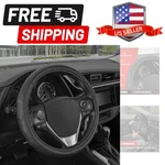 Gripdrive Faux Black Leather Steering Wheel Cover For Car Truck Van Suv, Smal.... Fixed Price $49.99.