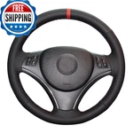Eiseng Diy Sew Black Microfiber Leather Car Steering Wheel Cover For Bmw E90. Fixed Price $59.40.