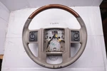 Gc 07-14 Ford Expedition 08-16 F250 F-250 Stone Gray Leather Wood Steering Wheel. Fixed Price $69.99.