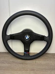 Bmw M-tech 1 Steering Wheel 385MM E30 E28 E32 E34 Nappa Leather Badge. Fixed Price $750.00.