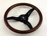 Nardi Steering Wheel Deep Dish Corn 330 Mm Mahogany Wood Black Type Horn. Fixed Price $569.86.