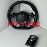 2015 Audi S3 Flat Bottom Steering Wheel W/ Paddle Shifters Black Oem. Fixed Price $327.27.