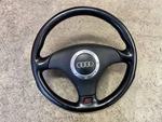 S-line Sport Steering Wheel Audi Tt Leather Soul 8N0419091A. Fixed Price $208.84.