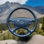 2003-09 Mercedes CLK350 CLK320 Steering Wheel 2304600503 Black Oem. Fixed Price $170.50.