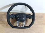 Audi Q3 Q5 Q7 Q8 2018-2024 Steering Wheel Heated Flat Bottom Half Perforated. Fixed Price $755.00.