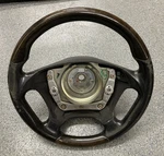 Genuine Mercedes-benz W163 ML55 Amg 1998-05 Steering Wheel Black Leather Wood. Fixed Price $385.00.