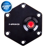 New Nrg Aluminum Steering Wheel Horn Button Cover Plate W/ STR-600BK. Fixed Price $33.50.