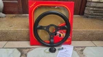 Nos Rdb 90S Riccardo Dino Belli Prestige Line Steering Wheel Black Made Italy. Fixed Price $138.00.