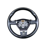 2009-2017 Vw Volkswagen Leather Steering Wheel Oem 3C8419091. Fixed Price $85.99.