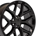 24" Gloss Black Wheel For 1995-2023 Chevy Tahoe RVO2399. Fixed Price $397.95.